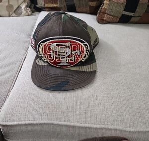 49ers Camouflage Baseball Cap